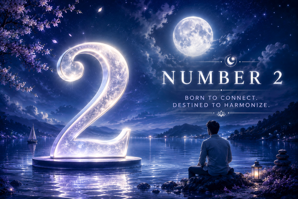 Number 2 Numerology: Careers to Avoid Mystical night with moon and reflections