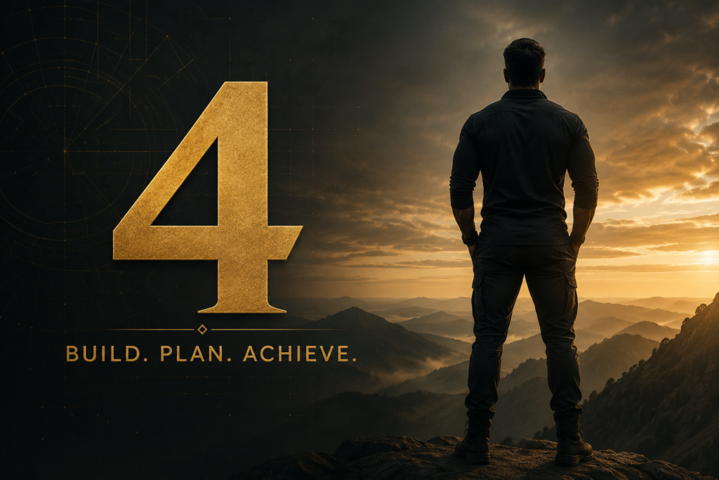 Number 4 The Builder, Strategist & Master of Discipline