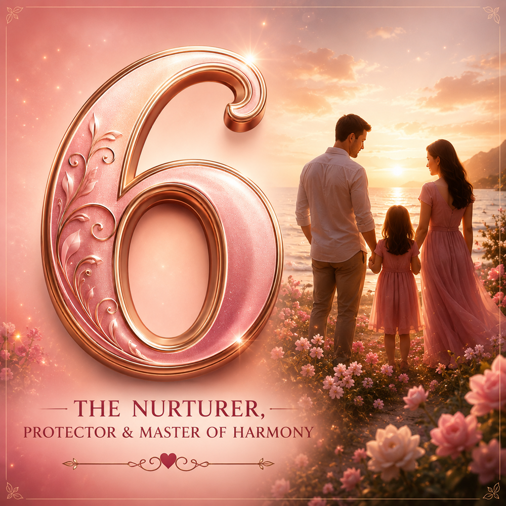Number 6 The Secret Power of Love, Responsibility & Harmony Number 6 The Secret Power of Love, Responsibility & Harmony