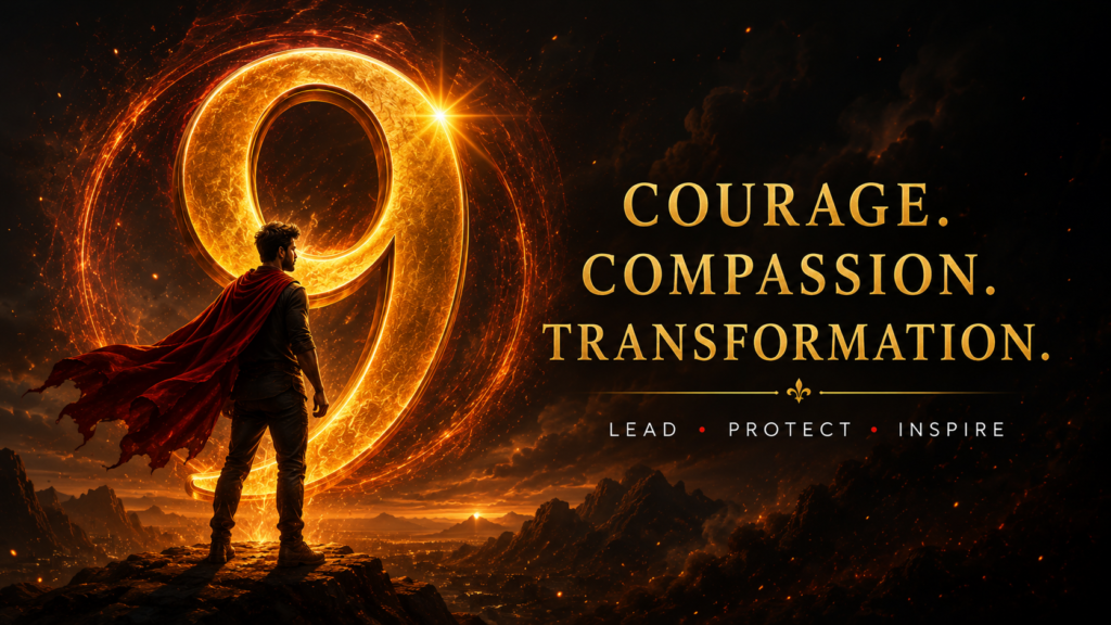 Number 9 The Powerful Warrior of Compassion and Success